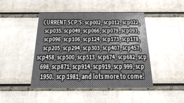 SCP Containment Breach - Part 1! (Working SCP'S!!) screenshot 4