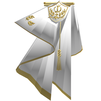 White Royal Knights Cape Roblox item