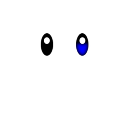 Half Blue eyes Roblox decal