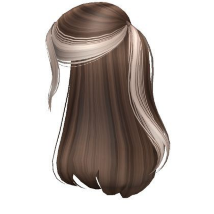 Brown hair Roblox decal