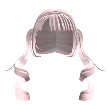 ˚ kawaii twintails in pink ✿ Roblox item