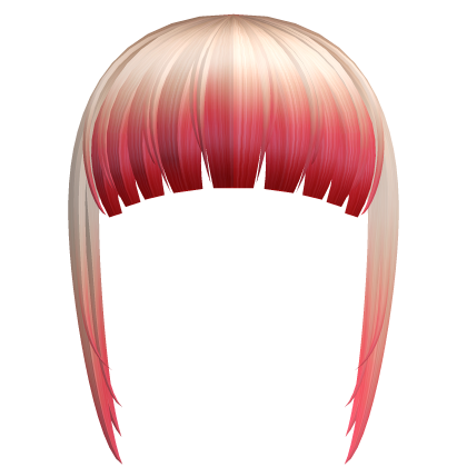 Preppy Christmas Red / Blonde Hair Bangs Roblox item