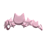 Pink Kitty Crown