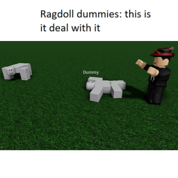 ragdoll dummies [READ DESC][ALPHA]