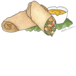 Eggs roll