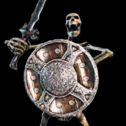 Skeleton Banging Shield Obby