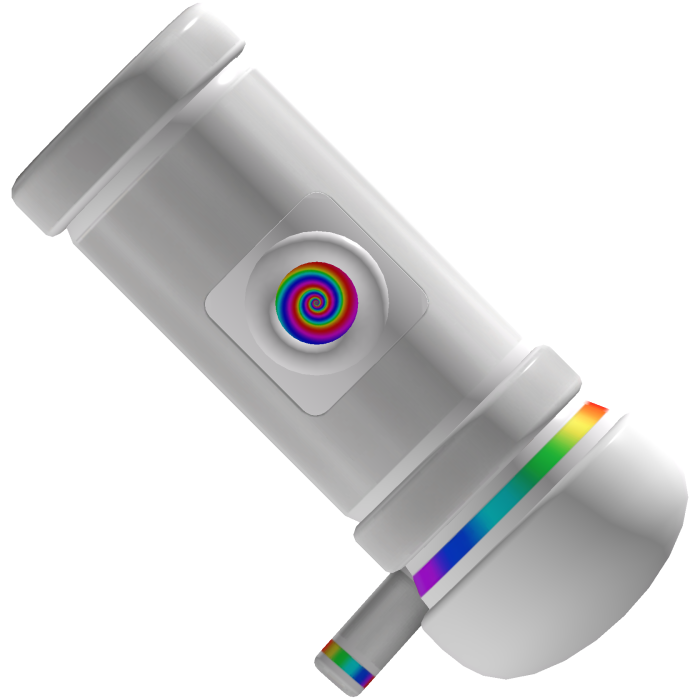 Rainbow White Confetti Canon Recolor (Addon)