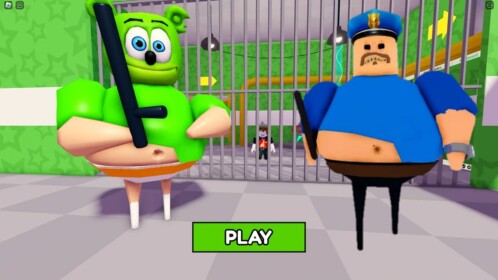 🍭 GUMMY BEAR BARRY'S PRISON RUN! (Obby)