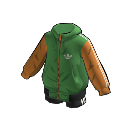 Green adidas tracksuit roblox cheap