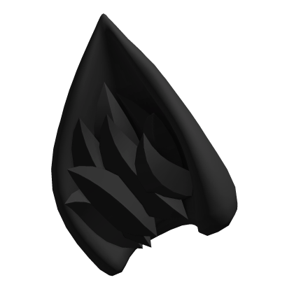 Black Furry ear (R)