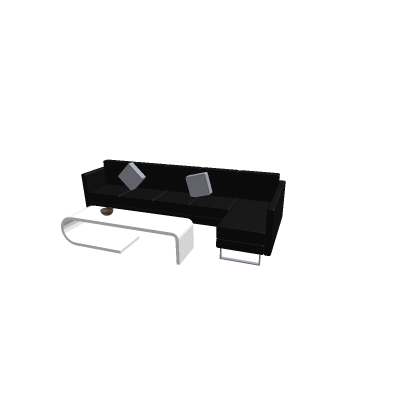 modern couch w table
