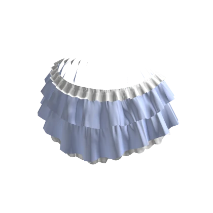 Kawaii Ruffle Mini Skirt Blue Roblox Item Rolimon s