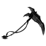 Empyrean Silver Onyx Scythe