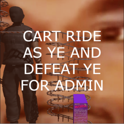 CART RIDE AS KANYE AND FIGHT KANYE FOR ADMIN