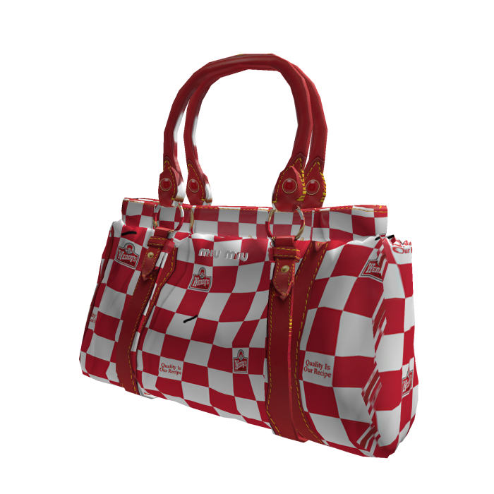 Cutesy Wendy's Burger Purse 3.0