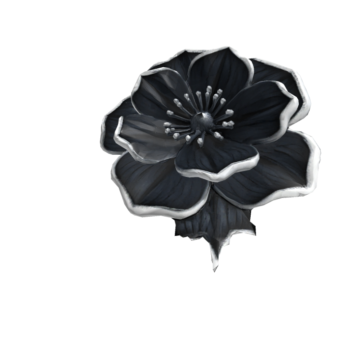 Onyx Flower EyePatch [Right Eye]