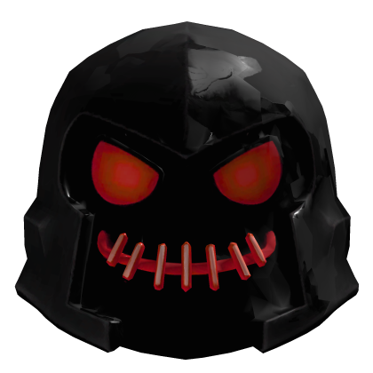 Ruby Red Scar Face Helmet