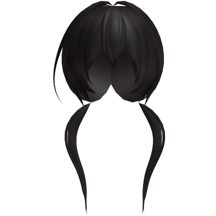 Brown Niche Horror Protagonist Vkei Pigtails 9.  