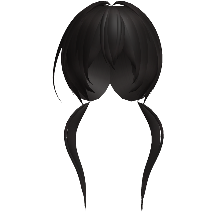 Brown Niche Horror Protagonist Vkei Pigtails 9.  