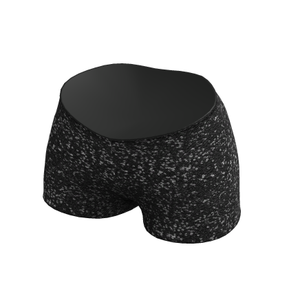 Black Sequin Shorts