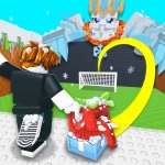 ラッキーブロックを蹴る