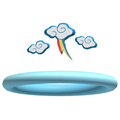 Rainbow Pony Cupid Halo Roblox item