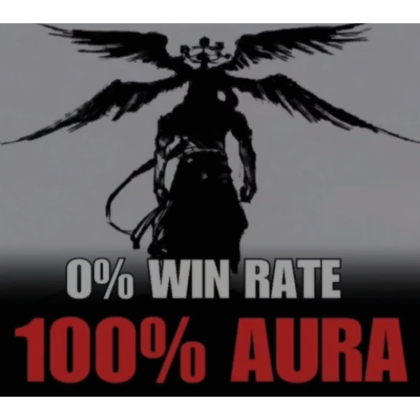 🔥 0% Win Rate 100% AURA Roblox item