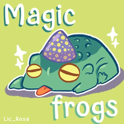 .Magic Frogs. Roblox group icon