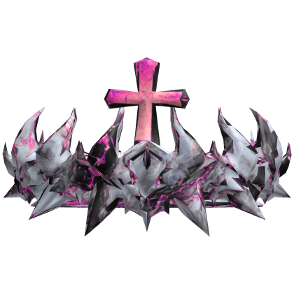 Demonic Rose Cross Crown