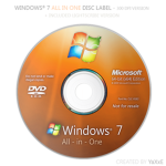 Windows 7 / disc slot one / 64 bit edition