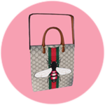 Gucci GG Supreme Tote and Bee (Variant 2)
