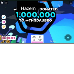 1 robux per second