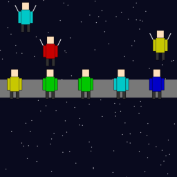 Conveyor belt in space 🌕!