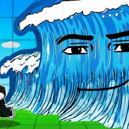 Survive the Tsunami with BRAINROTS 🌊