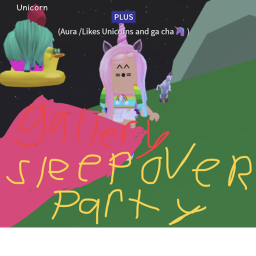 Gallery Sleepover party!