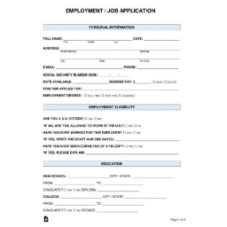 Job Application Town