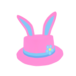 Pink Bunny Hat