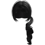 (limited ♡) swirly side ponytail