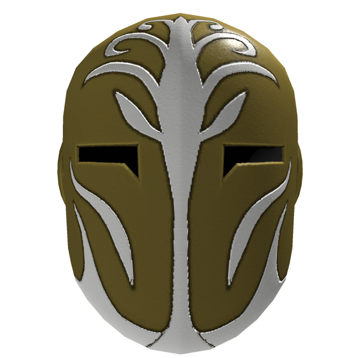 Gold Temple Guard Mask