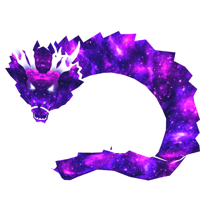 Cartoony Purple Galaxy Dragon🌌