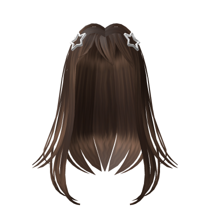 ♡ Y2k Hair Brown With Stars thumbnail