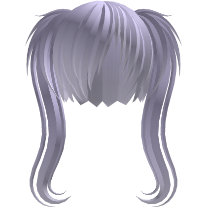 ᨳ𐔌՞҂ ˕ ֊՞𐦯ᜊ pastel purple tousled emo pigtails Roblox item