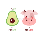 Pink Cows and Avocados!