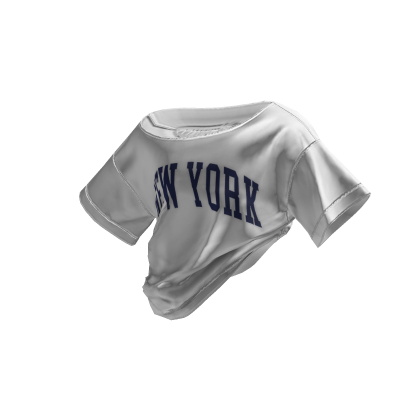 Y2K Off Shoulder Tucked Shirt New York