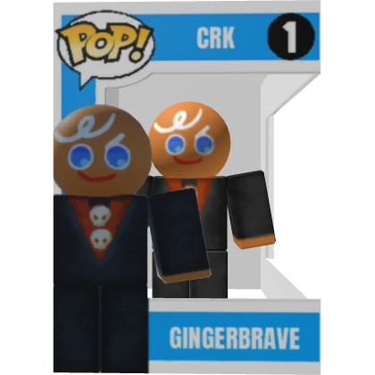 Gingerbrave Pop Figurine CRK | Roblox Item - Rolimon's