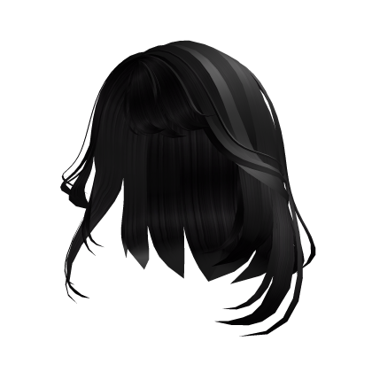 [CHEAP] Black Short Anime Hair Roblox item