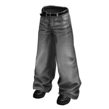 Gray Bootcut Denim Jeans