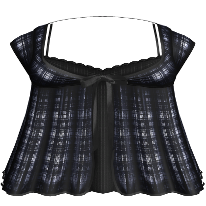 Cute Top Gothic Doll Dress In Black Blue 3.0