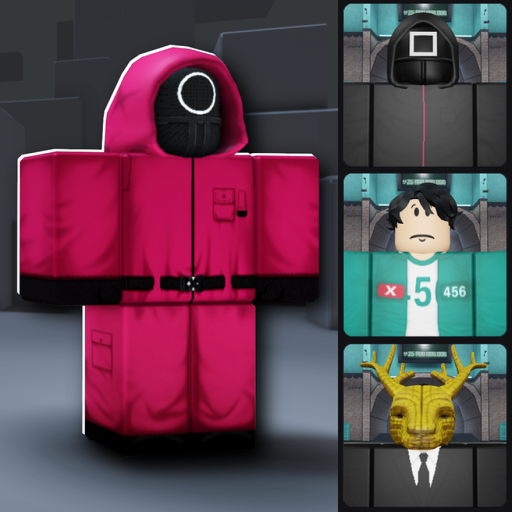 Squid Game Outfits official Roblox game thumbnail