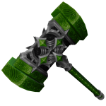 Emerald Elemental Hammer